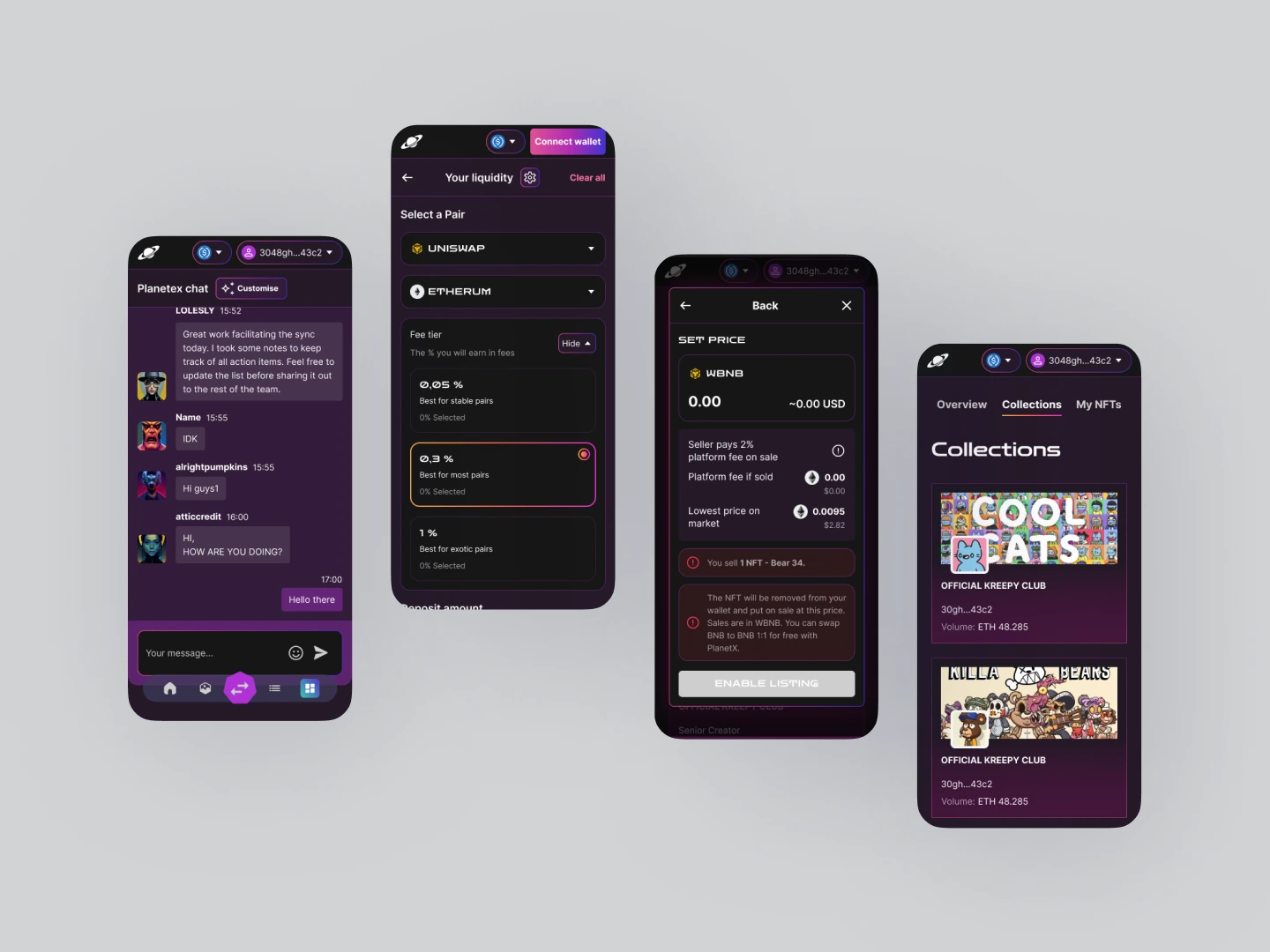 DexPlanet — NFT marketplace